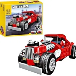 bestie toys Architect 20 in 1 Racing Car Bike Jeep SUV Building Blocks Set 278+ Pcs STEM-picture-30