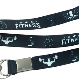 key era Gym Body Fitness Theme Id Tag Holder Fabric Keychain Lanyard-picture-18
