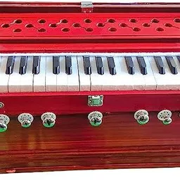 maga mart Bass Reed & Double Fold Bellow & 39 Keys, 7 Stopper, Colour Multicolour Bass Reed & Double Fold Bellow & 39 Keys, 7 Stopper, Colour Multicolour 3.2 Octave Hand Pumped Harmonium-picture-15