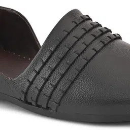 souragya Men Textured Round Toe Mojaris Loafers for festive occasion Loafers For Men image 2