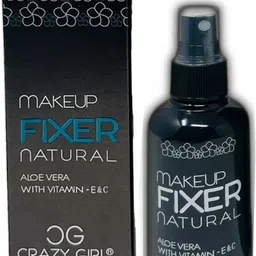 crazy girl Professional Waterproof After Makeup HD Setting Fixing Fixer Face Spray Mist Primer - 100 ml image 2