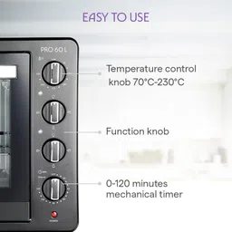 borosil 60-Litre Oven Toaster Grill (OTG) image 4