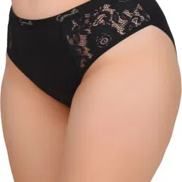 cymrite Women Hipster Black Panty image 3