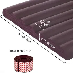 naidev Children Table Guard Strip Safety Furniture Corner Foam Collision (Yellow) image 5