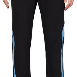stormshape Men Colorblock Black, Blue Track Pants-picture-26