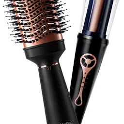 MakeMeeBold Combo of Hot Air Brush 2-in-1 Hair Dryer & Automatic Hair Curler Hair Dryer-picture-17