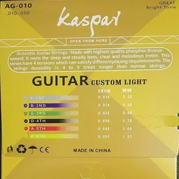 kasper Acoustic AG-010 Guitar String image 2