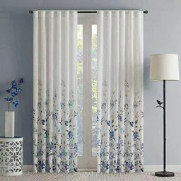 pjdecor 153 cm (5 ft) Window Polyester, Silk Room Darkening Curtain (Pack Of 2)-picture-11