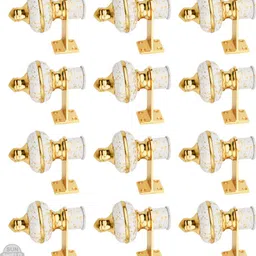 sun shield White, Gold Curtain Hooks Metal-picture-16