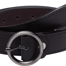 topchi Women Casual Black Artificial Leather Belt-picture-13