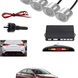 peeps store Universal 4 Silver Reverse Parking Sensor-AP25A322 Universal 4 Silver Reverse Parking Sensor-AP25A322 Parking Sensor-picture-36