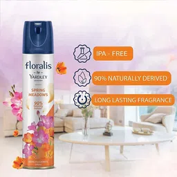 yardley london Air Freshener Spray 90% Naturally Derived Home Fragrance Spray (COMBO 5) Spray image 2