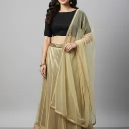 anugrah Floral Print Semi Stitched Lehenga Choli image 2