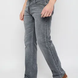 duke Men Regular Mid Rise Grey Jeans image 2