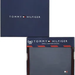tommy hilfiger Men Casual Blue Genuine Leather Wallet - Regular Size image 5