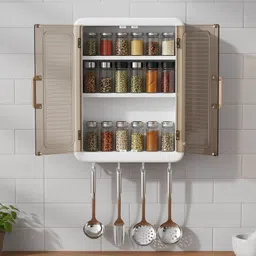 Multipurpose -3 Shelf Cabinet for Kitchen Trolley Storage Organiser for Bathroom Plastic Kitchen Trolley-image-52