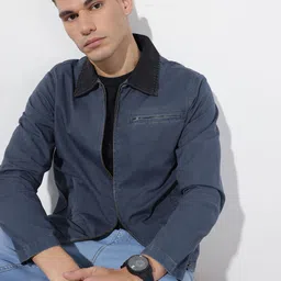 roadster Men Colorblock Jacket-picture-10