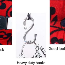 toysilo Cotton Baby Swing Chair For Kids Baby's Children Folding & Washable 1 To 5 Years Swings image 4