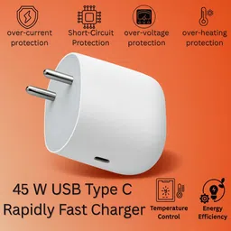 Sulania 45 W GaN 5 A Wall Charger for Mobile with Detachable Cable image 4