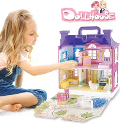 hgamy Doll House Playset 24 pics image 4
