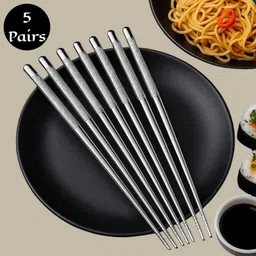 jantrex Cooking, Decorative, Eating, Training Stainless Steel Chinese, Japanese, Korean, Vietnamese Chopstick-picture-27