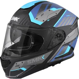 smk Gullwing Tekker with Dual Visor MA-265 XL Motorbike Helmet image 1