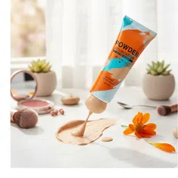 red4 Waterproof Powder founation suitable for all skin type pack of 1 Foundation-picture-37