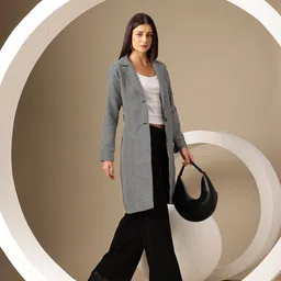chemistry Polyester Coat For Women-picture-37