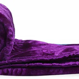 gkm Self Design Double Mink Blanket for Heavy Winter image 3