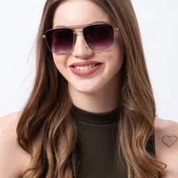 Shisen Fox KAEN MATTE SILVER Unisex Sunglass 57 image 2