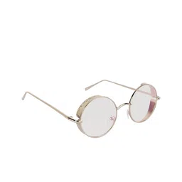 AISLIN Unisex Transparent Round Shield Sunglasses-picture-26