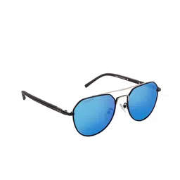 AISLIN Unisex Round Sunglasses with Polarised Lens ES_14253-54-AS-9008-fSBL-mBKST-RDAV-picture-29