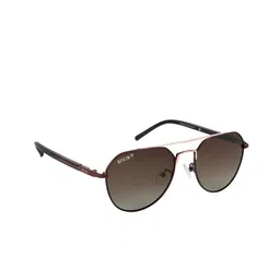 AISLIN Unisex Round Sunglasses with Polarised and UV Protected Lens ES_14256-54-AS-9008-picture-29