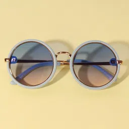 DukieKooky Kids Round Sunglasses with UV Protected Lens image 1