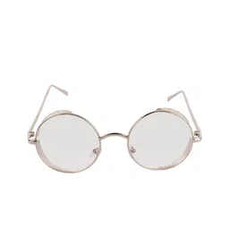 AISLIN Unisex Transparent Round Shield Sunglasses image 4