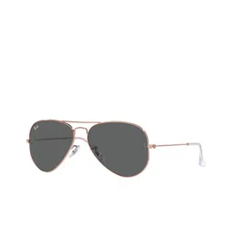 Ray-Ban Aviator Sunglasses With UV Protected Lens 8056597855884-ROSE GOLD image 4