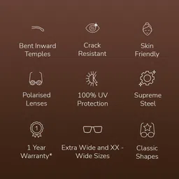 John Jacobs Men Aviator Sunglasses with Polarised and UV Protected Lens 212539 image 3