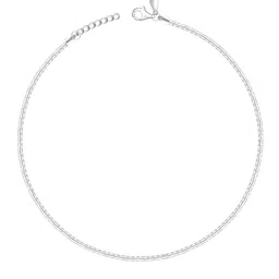 GIVA 925 Silver Rhodium Plated Anklet image 3