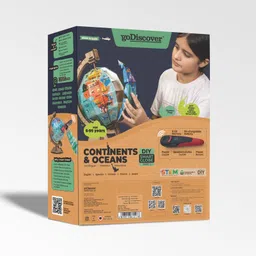 godiscover DIY Talking Globe: Continents & Oceans image 2