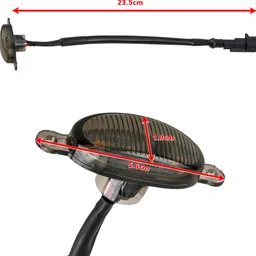 flipkart smartbuy 6 Led Car Grill Light high-quality ABS and imported chips Car Fancy Lights image 5