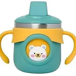 Baby Sipper Cup with Handles & Bear Design | Spill-Proof | BPA-Free | 200ml-image-44