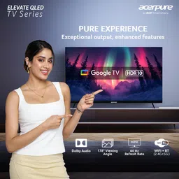 acerpure by acer Elevate Tv 80 cm (32 inch) QLED HD Ready Smart Google TV Bezel-Less | Google OS | VRR | ALLM | Dolby ATMOS image 2
