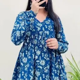 bibhatsu Pack of 2 Casual Regular Sleeves Floral Print Women Multicolor Top image 2