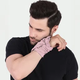 freecultr Unisex Anti Microbial Super Soft & Comfort Fit, Breathable Multipurpose Headband, Face Mask for Dust Protection Men Solid Bandana image 3