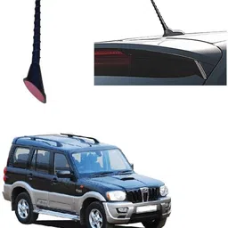 spreadx Stylish Car Roof Show Antenna Flexible Rod Adhesive tape for MahindraScorpio2009 Whip Vehicle Antenna-picture-28