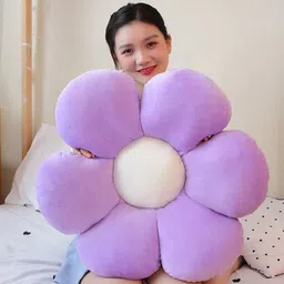 ziraat LUXURY Polyester Fibre Floral Cushion Pack of 1-picture-12