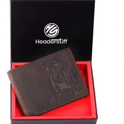 hearedstiff Men Casual Brown Genuine Leather RFID Wallet-picture-19