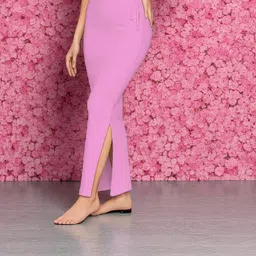 The Stanch Shapeware Pink MT016 Lycra Blend Petticoat-picture-36