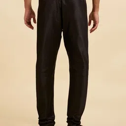 diwas by manyavar Men's Cotton Solid Churidar (1pc) Men Pyjama image 2