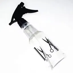 colour"s professional Hair Salon Water Spray Bottle 300 ml Bottle, White, Plastic) 0.3 L Hand Held Sprayer image 5